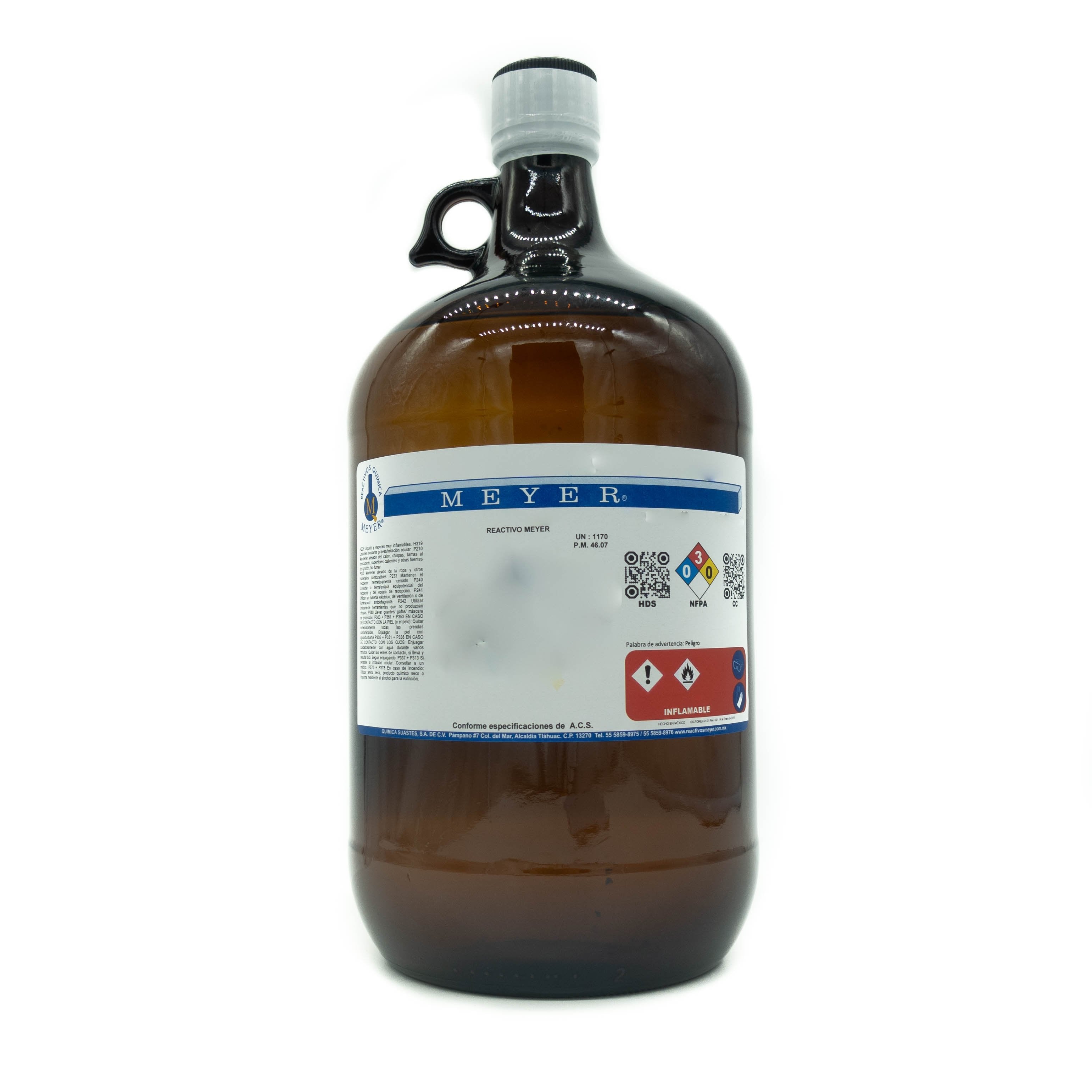 Alcohol etílico 1Lt - Productos Quimicos