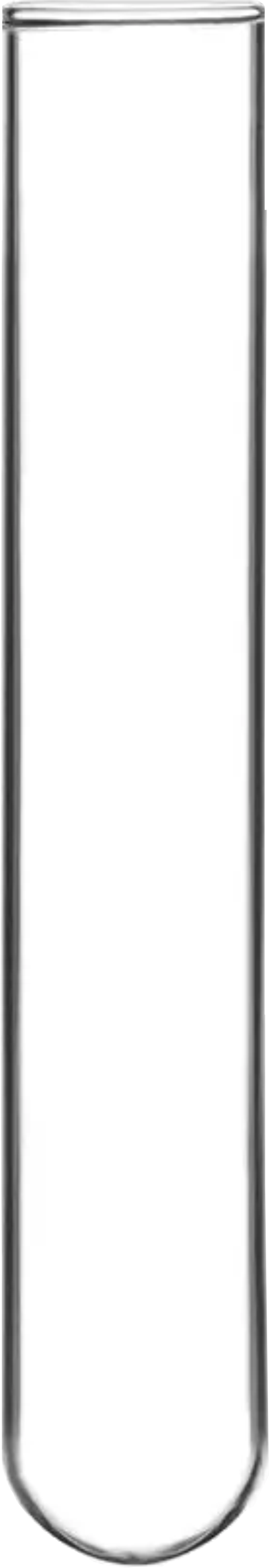 TUBO DE VIDRIO DESECHABLE SIN LABIO DE 25 X 150 MM. PK/500
