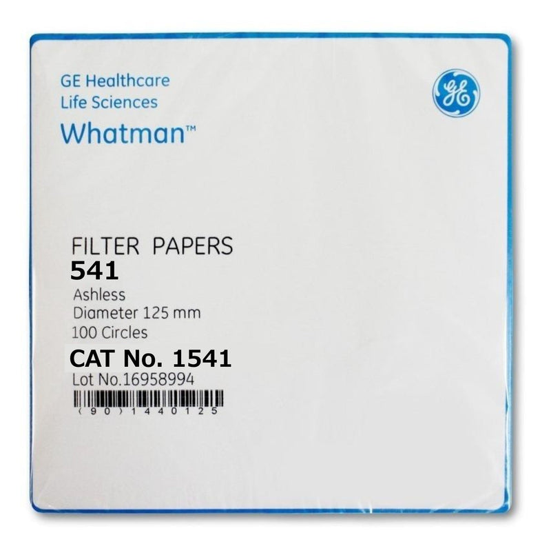 PAPEL FILTRO CUANTITATIVO No. 541. 9 CMS. PK/100