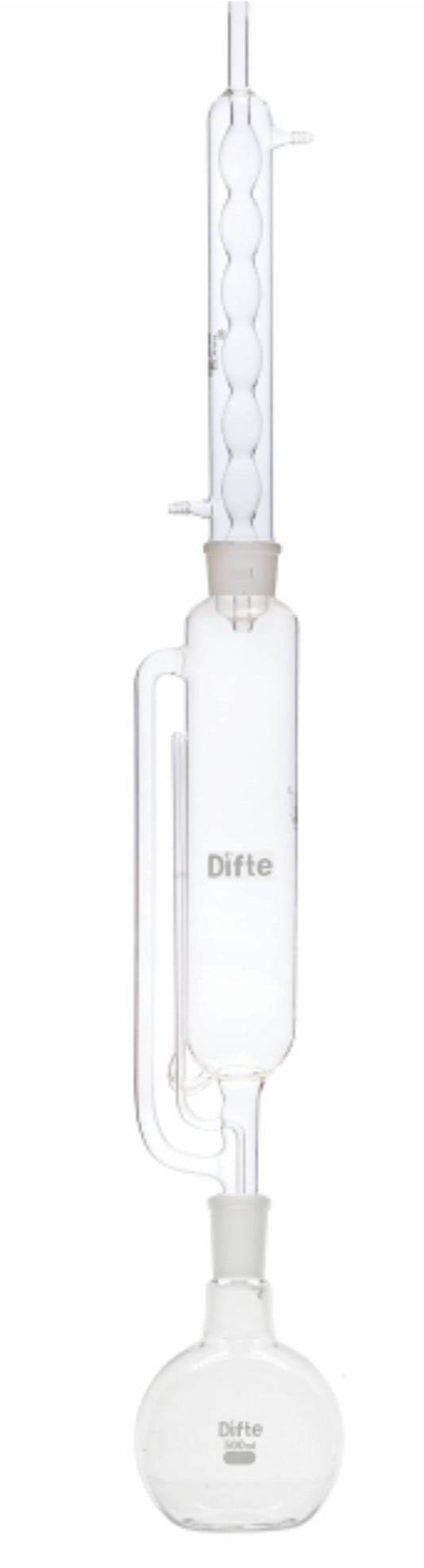 APARATO DE EXTRACCION SOXHLET COMPLETO DE 50 MM. / 500 ML.