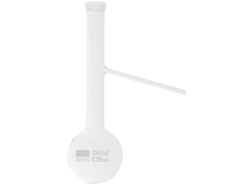 MATRAZ DE DESTILACION ENGLER DE VIDRIO 125 ML