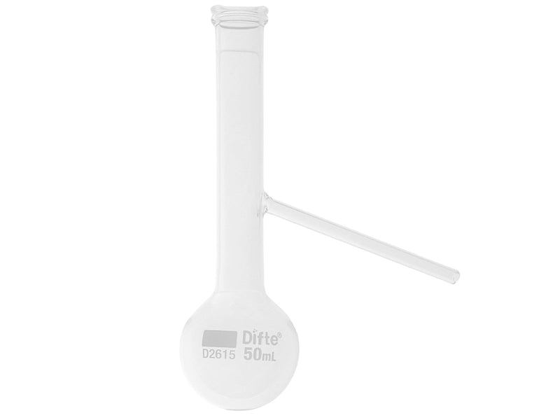 MATRAZ DE DESTILACION ENGLER DE VIDRIO 50 ML