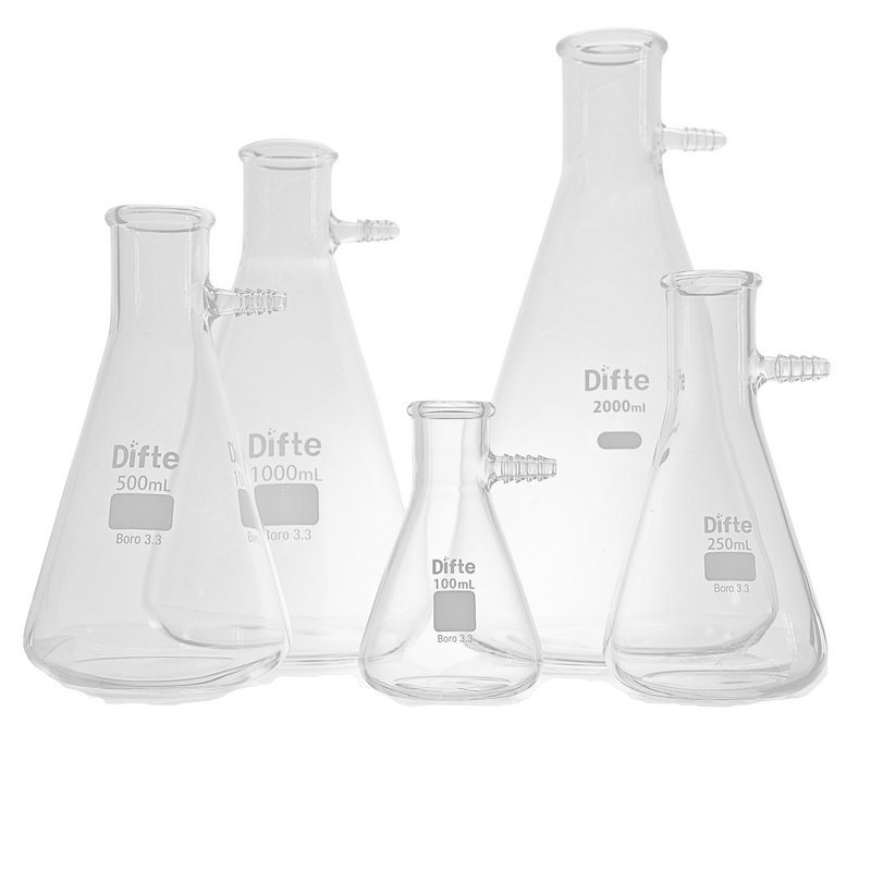 MATRAZ DE FILTRACION DE VIDRIO, (KITAZATO) REFORZADO DE 500 ML.
