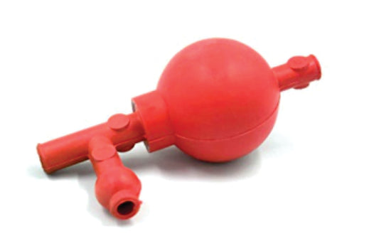 PROPIPETA DE 3 VIAS COLOR ROJO (PERILLA DE SUCCION)