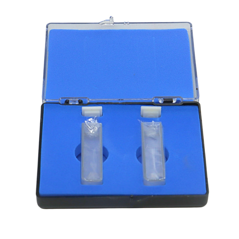 CELDA RECTANGULAR DE CUARZO PARA ESPECTROFOTOMETRO PK/2