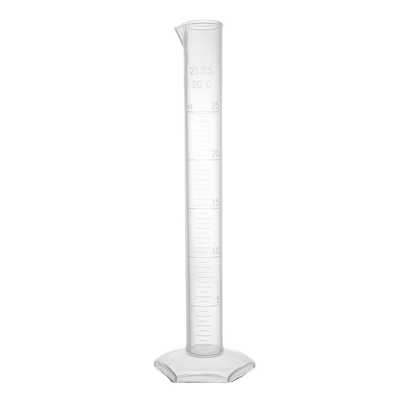PROBETA CON BASE HEXAGONAL (PP), GRADUADA EN RELIEVE DE 10 ML.