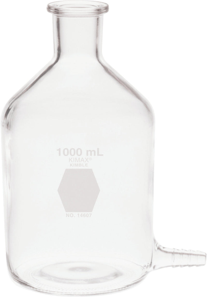 BOTELLA CON SALIDA INFERIOR (OLIVA) , P/ TAPA DE HULE 250 ML.