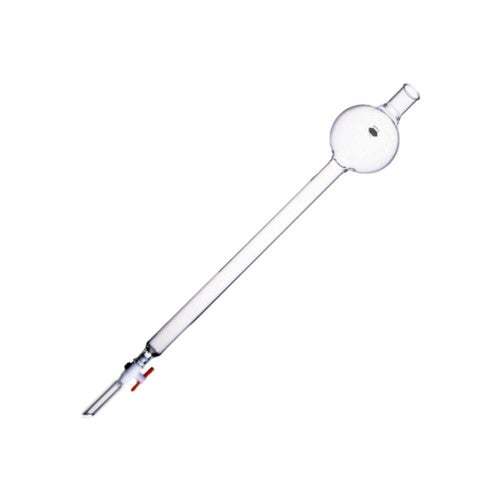 COLUMNA DE CROMATOGRAFIA C/TANQUE, LLAVE PTFE 11 X 300 MM.