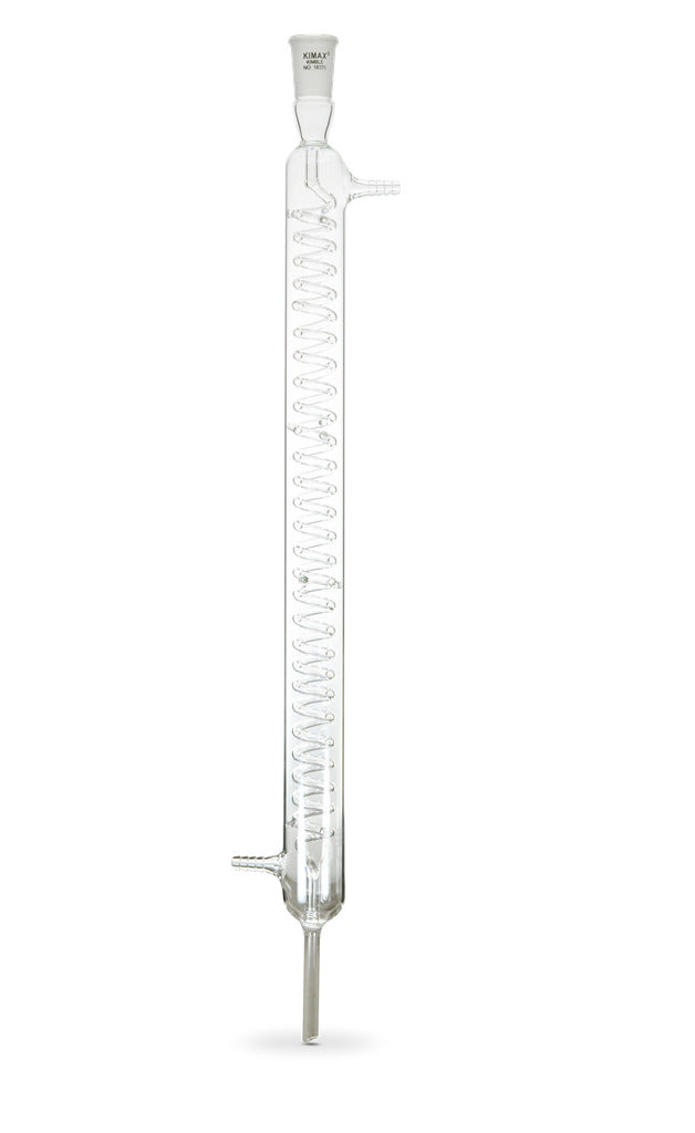CONDENSADOR GRAHAM CON JUNTA EXTERNA 24/40 Y DIAGONAL 500 MM.