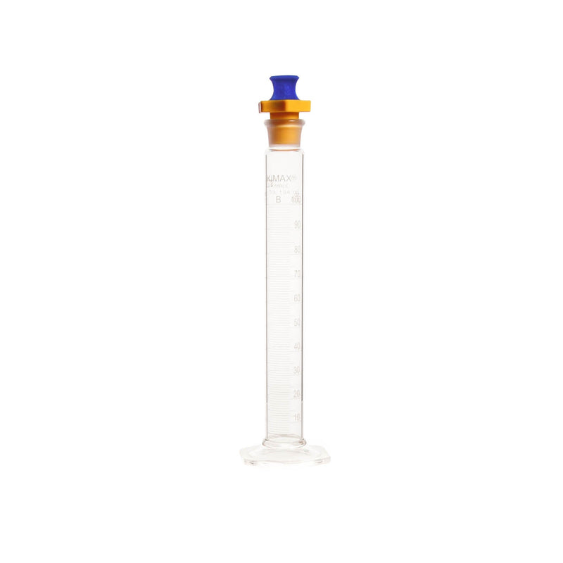 PROBETA, P.C., "B" (MEZCLADORA) BASE HEXAGONAL DE VIDRIO, TAPON DE VIDRIO 500 ML.