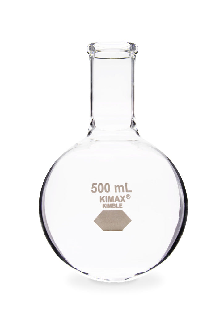 MATRAZ FONDO REDONDO, CUELLO CORTO ANILLADO 500 ML.