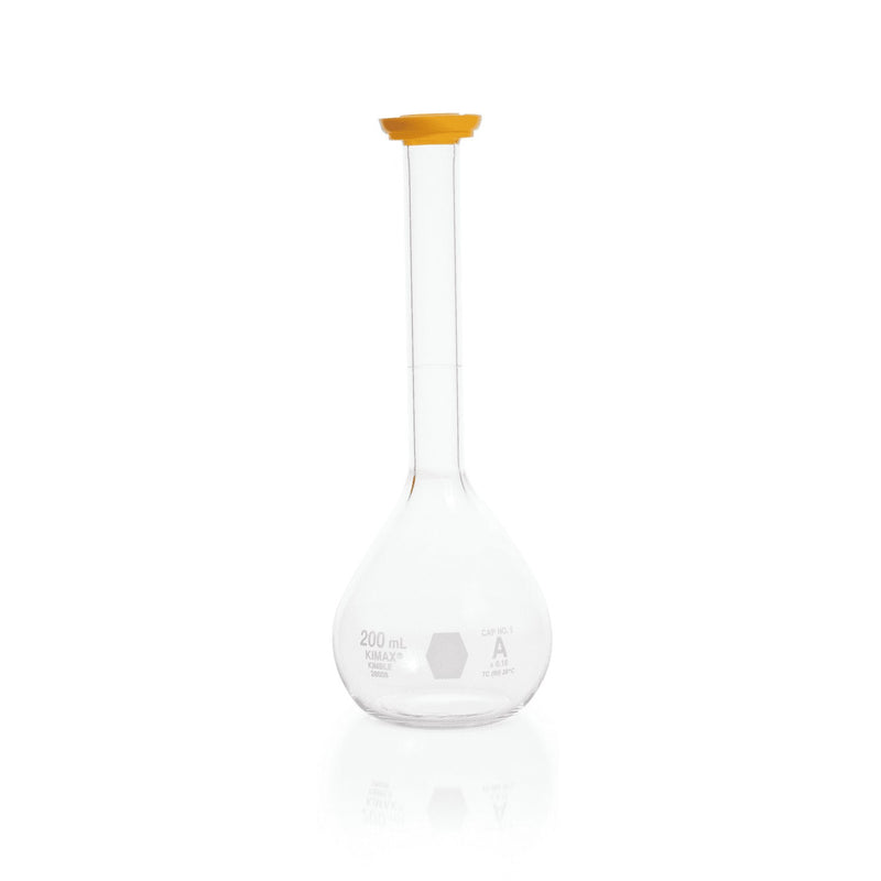 MATRAZ VOLUMETRICO, "A", C/ TAPA TIPO SNAP 500 ML.