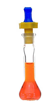 MATRAZ VOLUMETRICO "A", TAPON POLIETILENO (PE) 1000 ML.