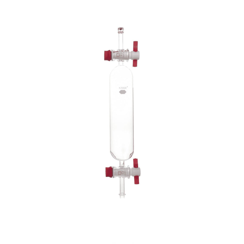 TUBO COLECTOR DE GASES, 2 LLAVES PTFE 250 ML.