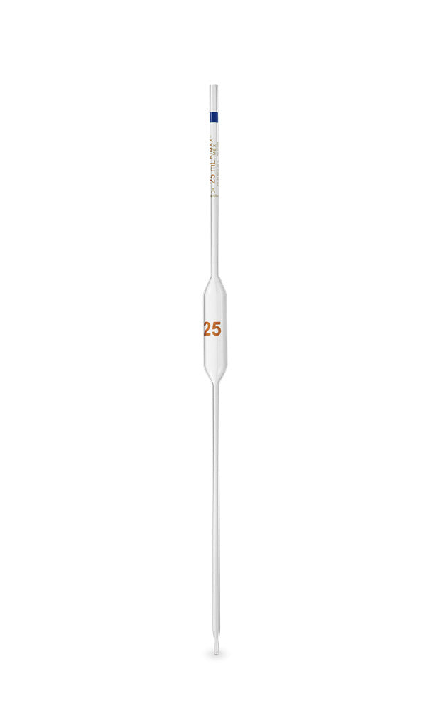 PIPETA VOLUMETRICA CLASE "A" , CODIGO COLOR 9 ML.