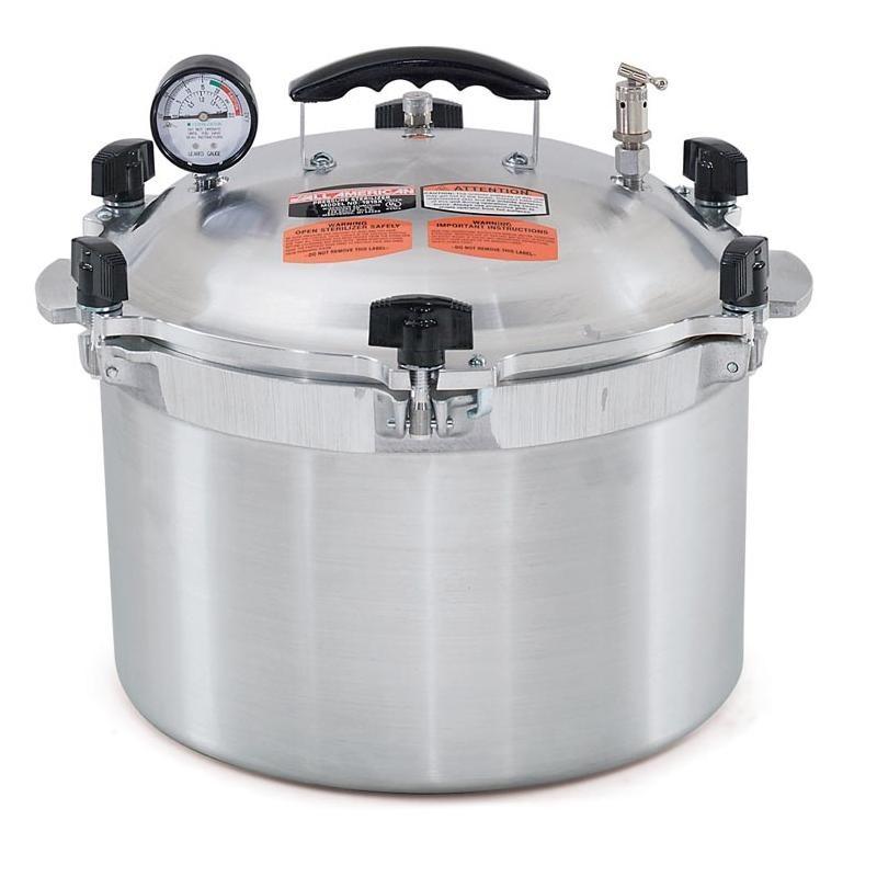 AUTOCLAVE DE VAPOR PARA ESTUFA DE GAS PARA 14 LTOS.