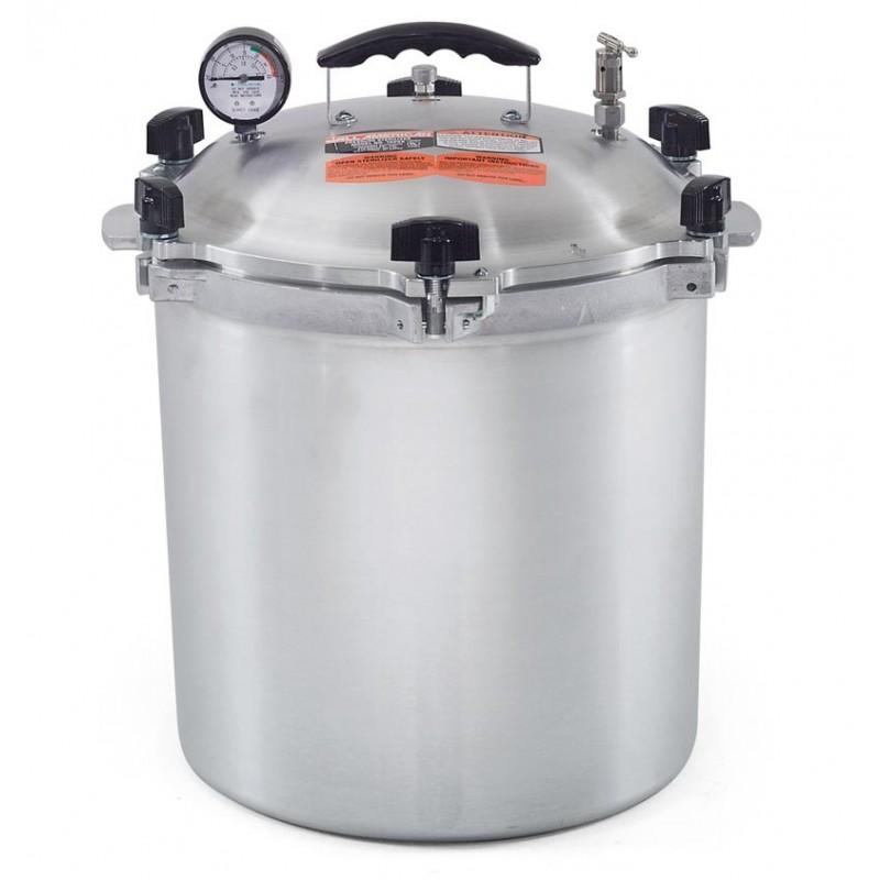 AUTOCLAVE DE VAPOR PARA ESTUFA DE GAS PARA 24 LTOS.