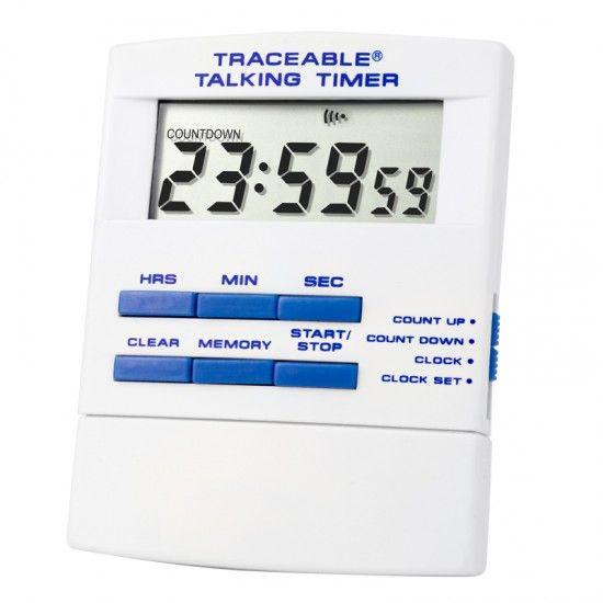 TIMER DIGITAL C/ALARMA, TEMPORIZADOR DE 1 CANAL C/HASTA 24 HRS. TRACEABLE®.