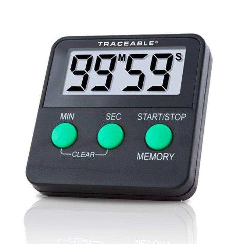 TIMER DIGITAL DE 1 CANAL DE 100 MIN. C/MEMORIA Y ALARMA TRACEABLE®.