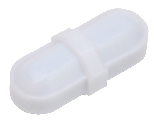 BARRA MAGNETICA OCTAGONAL CON ANILLO DE 25 X 8 MM.