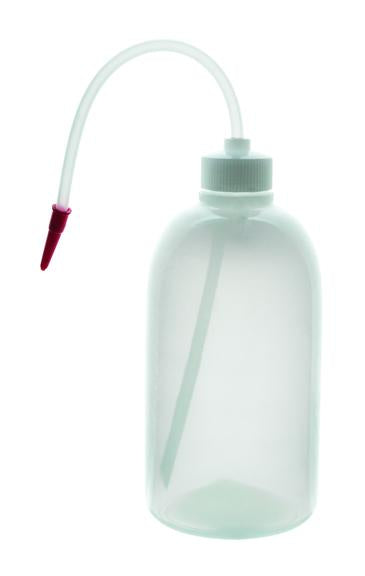 PISETA  (LDPE), CON SALIDA SUPERIOR DE 1000 ML.