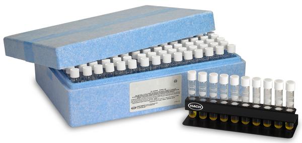 VIALES DE DIGESTION DE DQO, HIGH RANGE PLUS, 200 A 15.000 MG / L DQO. PK/150.