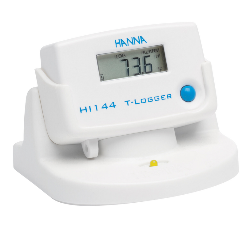 REGISTRADOR DE TEMPERATURA T-LOGGER, SOPORTE EN PARED, SOFTWARE HI92144, Y SOPORTE HI144002 (USB)