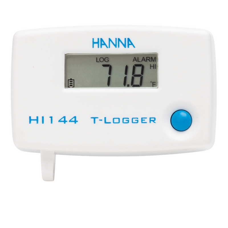 REGISTRADOR DE TEMPERATURA T-LOGGER, SOPORTE EN PARED, SOFTWARE HI92144, Y SOPORTE HI144002 (USB)