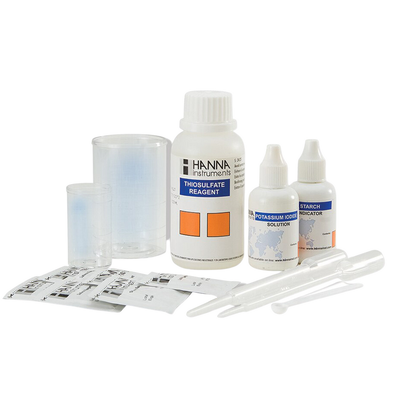 TEST KIT PARA MEDICION DE CLORO TOTAL INTERVALO ALTO