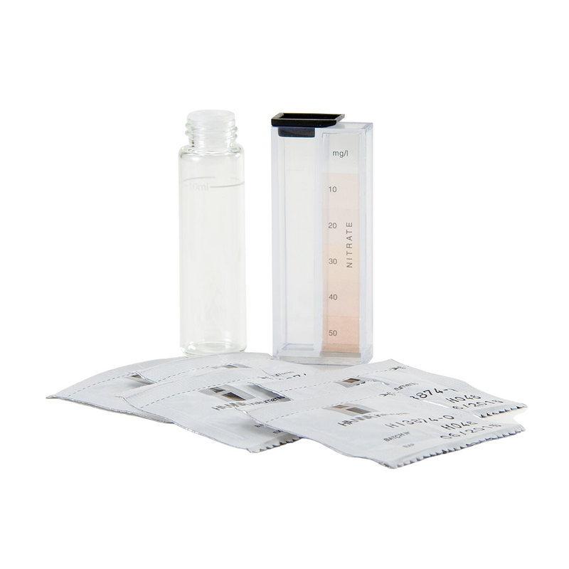 TEST KIT PARA LA MEDICION DE NITRATO (COMO NO3-N), INTERVALO: (0-50 MG/L), 100 PRUEBAS