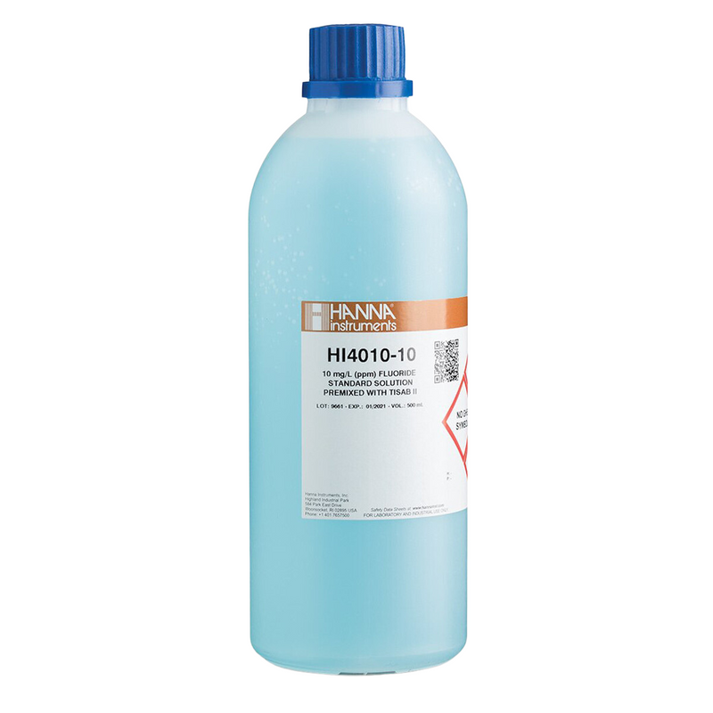 ESTANDAR ISE DE FLUORURO 10 PPM CON TISAB II (500 ML)