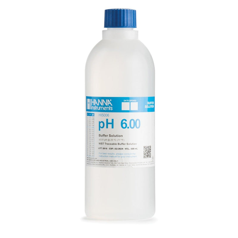 SOLUCION TECNICA DE CALIBRACION PH 6.00 " 25 °C, 500 ML