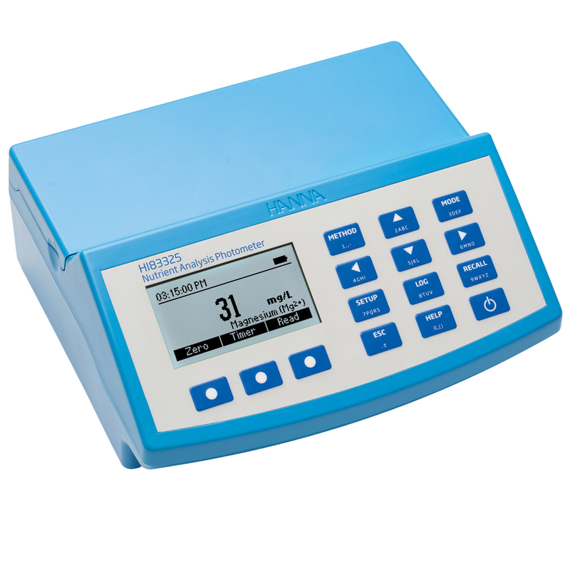 FOTOMETRO MULTIPARAMETRICO Y MEDIDOR DE PH PARA ANALISIS DE NUTRIENTES DE PLANTAS (115V)