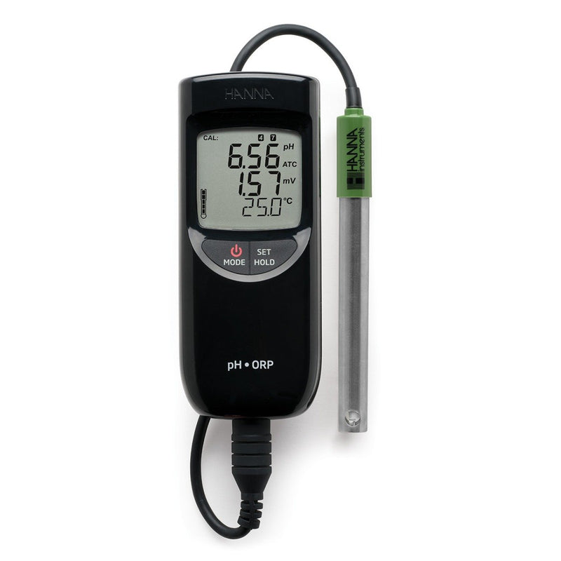 MEDIDOR PORTATIL DE PH/PH-MV/ORP/TEMPERATURA, A PRUEBA DE AGUA, CON SENSOR CHECK™